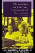 Classrooms as Learning Communities