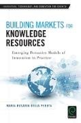 Building Markets for Knowledge Resources