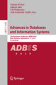 Advances in Databases and Information Systems