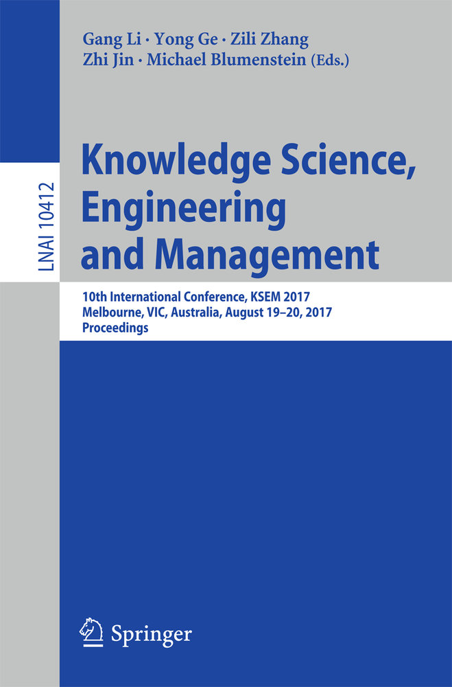 Knowledge Science, Engineering and Management