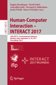 Human-Computer Interaction - INTERACT 2017