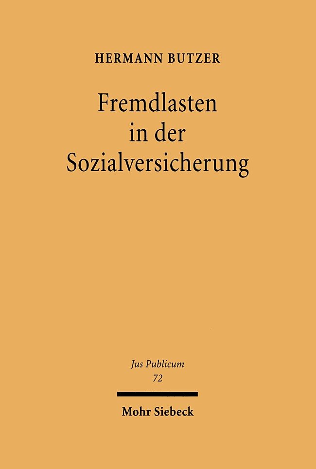 Fremdlasten in der Sozialversicherung