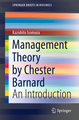 Management Theory by Chester Barnard