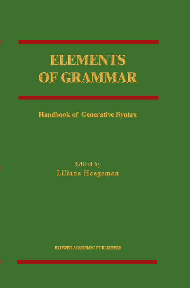 Elements of Grammar