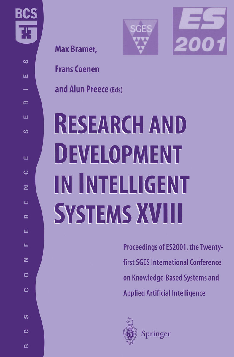 Research and Development in Intelligent Systems XVIII