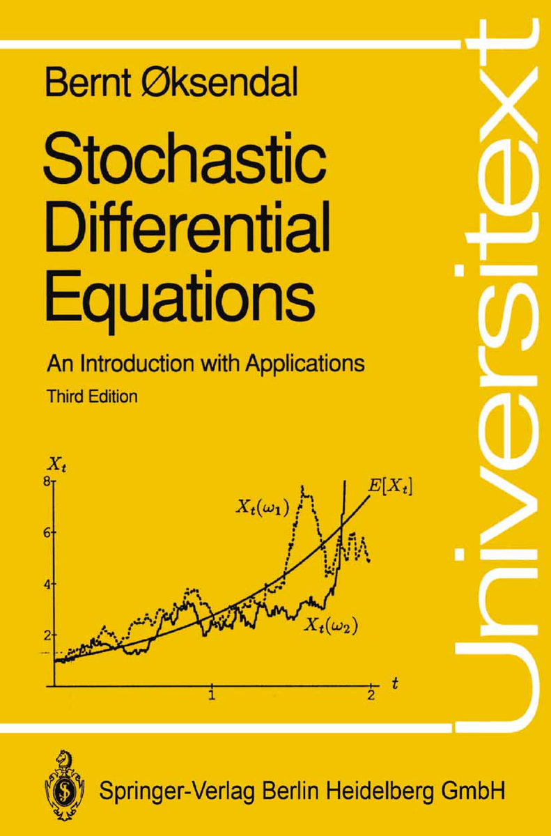 Stochastic Differential Equations