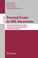 Focused Access to XML Documents