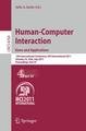 Human-Computer Interaction: Users and Applications