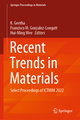 Recent Trends in Materials