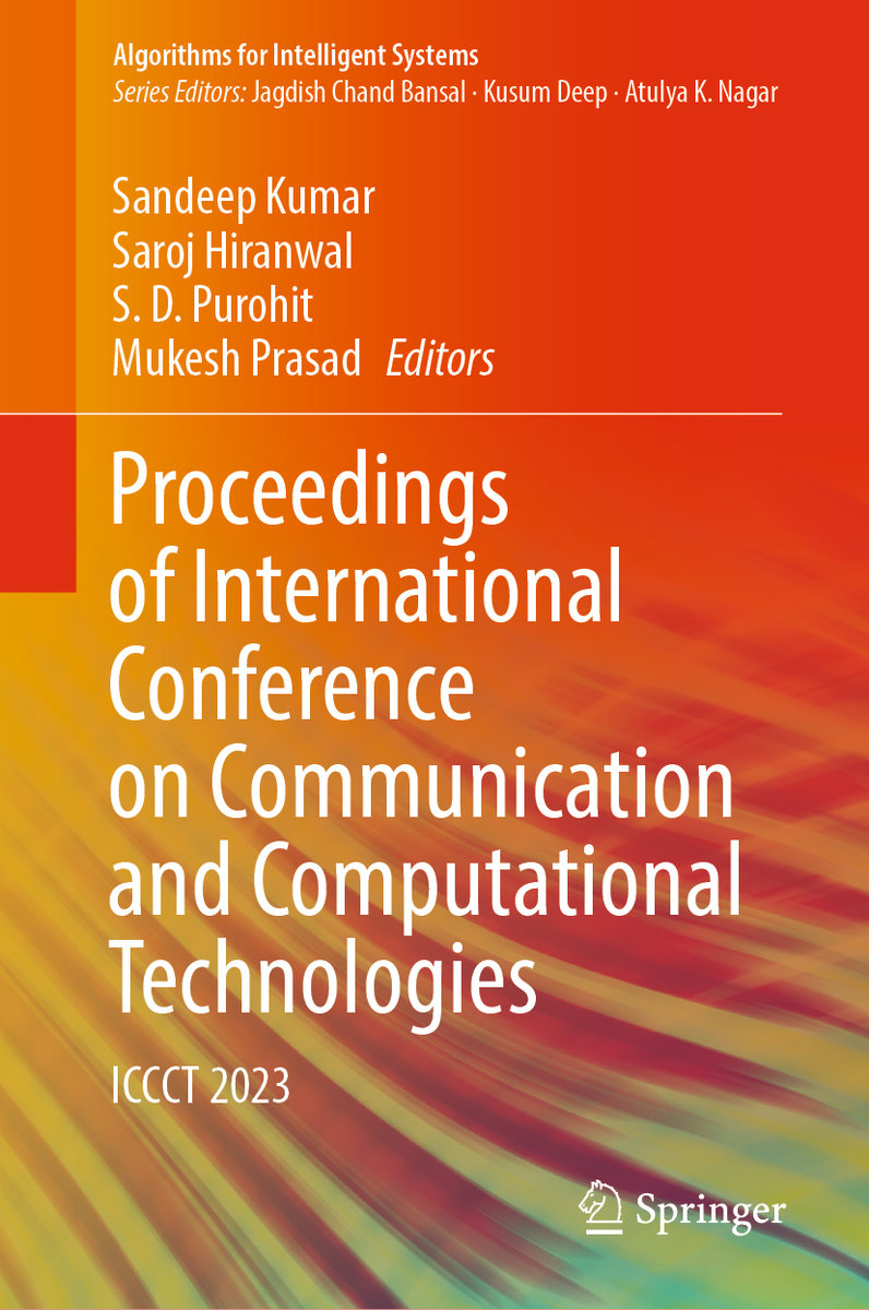 Proceedings of International Conference on Communication and Computational Technologies