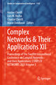 Complex Networks & Their Applications XII