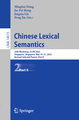 Chinese Lexical Semantics