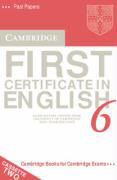 Audio Cassette Bd. 6 - Cambridge First Certificate in English