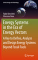 Energy Systems in the Era of Energy Vectors