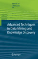 Advanced Techniques in Knowledge Discovery and Data Mining