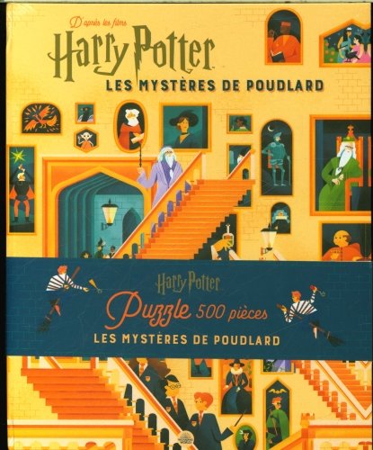 Harry Potter : les mystères de Poudlard : puzzle 500 pièces