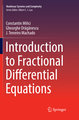 Introduction to Fractional Differential Equations