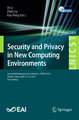 Security and Privacy in New Computing Environments