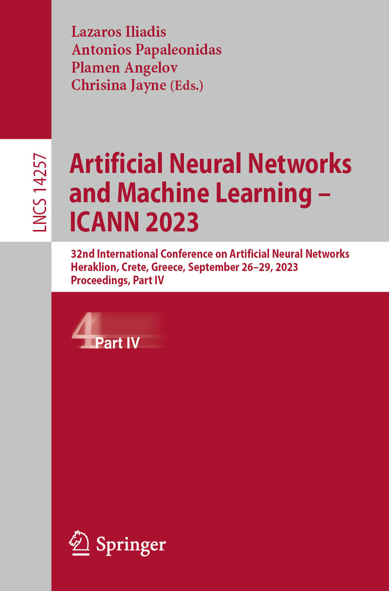 Artificial Neural Networks and Machine Learning ¿ ICANN 2023