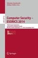 Computer Security - ESORICS 2014