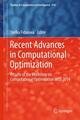 Recent Advances in Computational Optimization