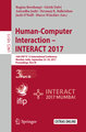 Human-Computer Interaction ¿ INTERACT 2017