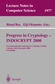 Progress in Cryptology - INDOCRYPT 2000