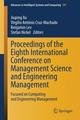 Proceedings of the Eighth International Conference on Management Science and Engineering Management