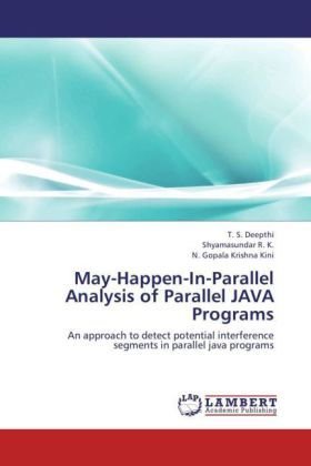 May-Happen-In-Parallel Analysis of Parallel JAVA Programs