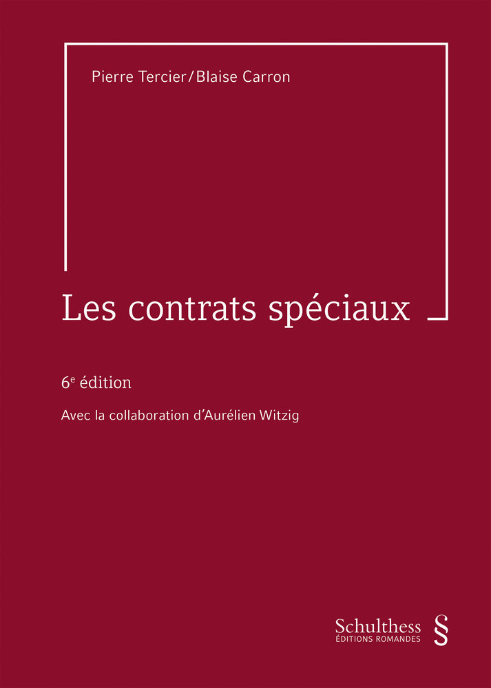 Les contrats spéciaux