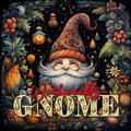 Christmas Gnomes Coloring Book for Adults