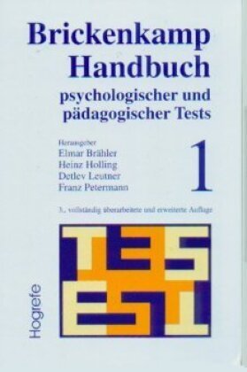 Brickenkamp Handbuch psychologischer und pädagogischer Tests