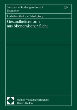 Gesundheitsreform aus ökonomischer Sicht