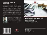 GESTION DU FONDS DE ROULEMENT