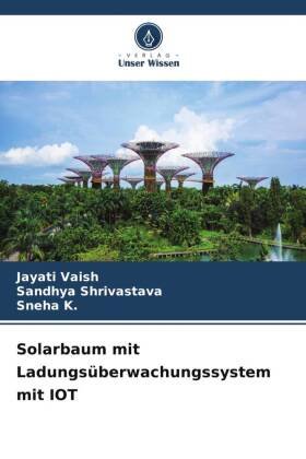 Solarbaum mit Ladungsüberwachungssystem mit IOT