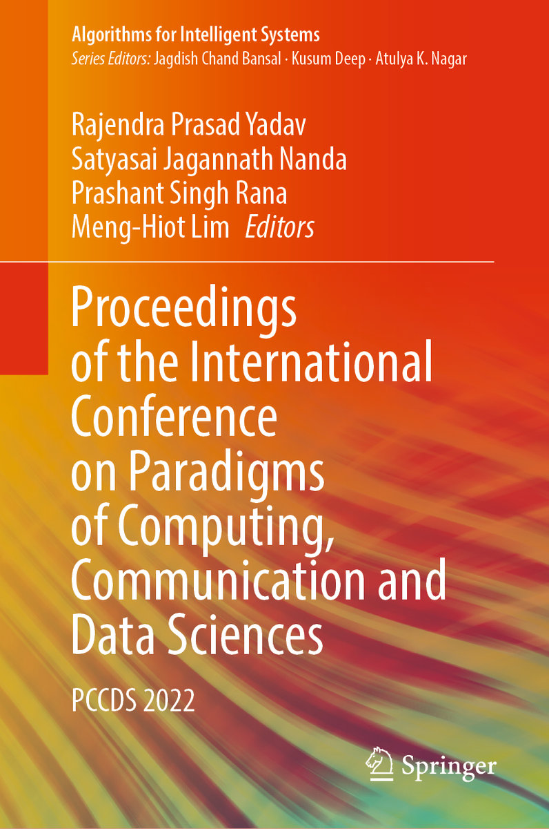 Proceedings of the International Conference on Paradigms of Computing, Communication and Data Sciences