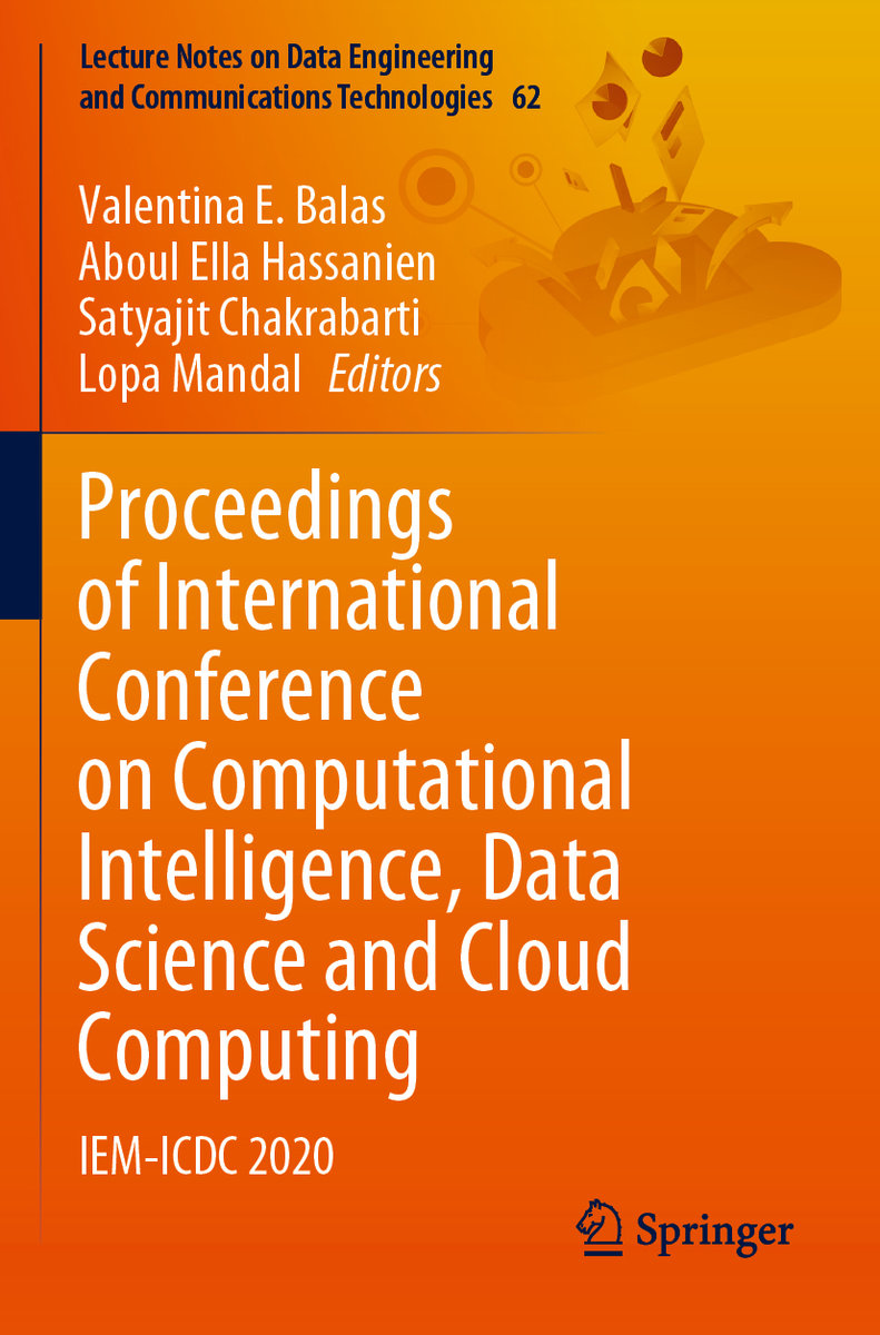 Proceedings of International Conference on Computational Intelligence, Data Science and Cloud Computing