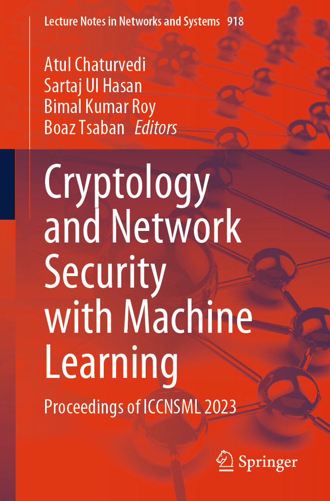 Cryptology and Network Security with Machine Learning